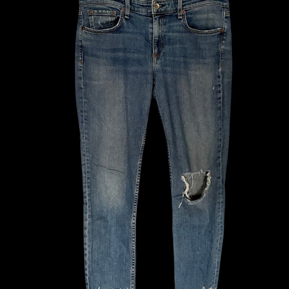 Rag & Bone Dre Low-Rise Slim Boyfriend Jeans